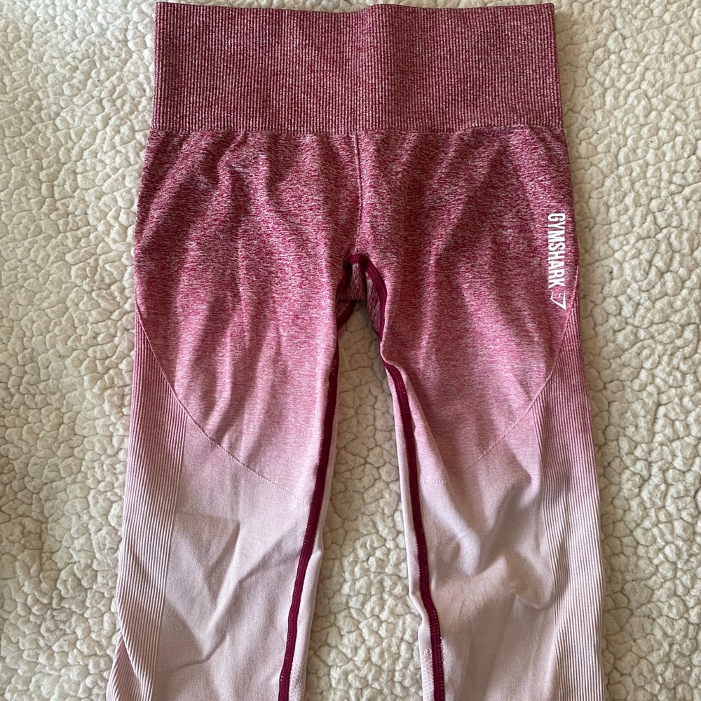 Gymshark pink ombré leggings